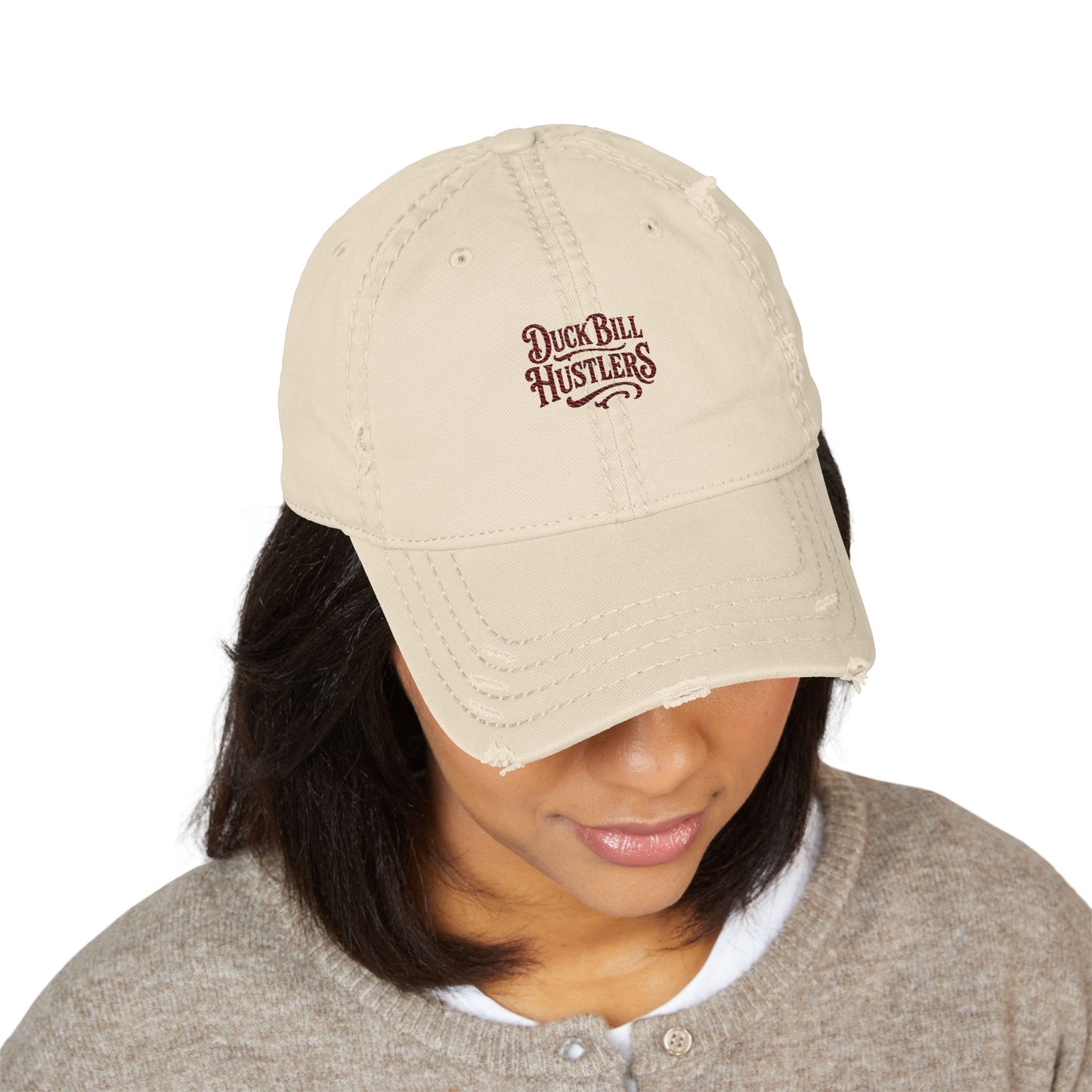 Distressed Vintage Logo Hat