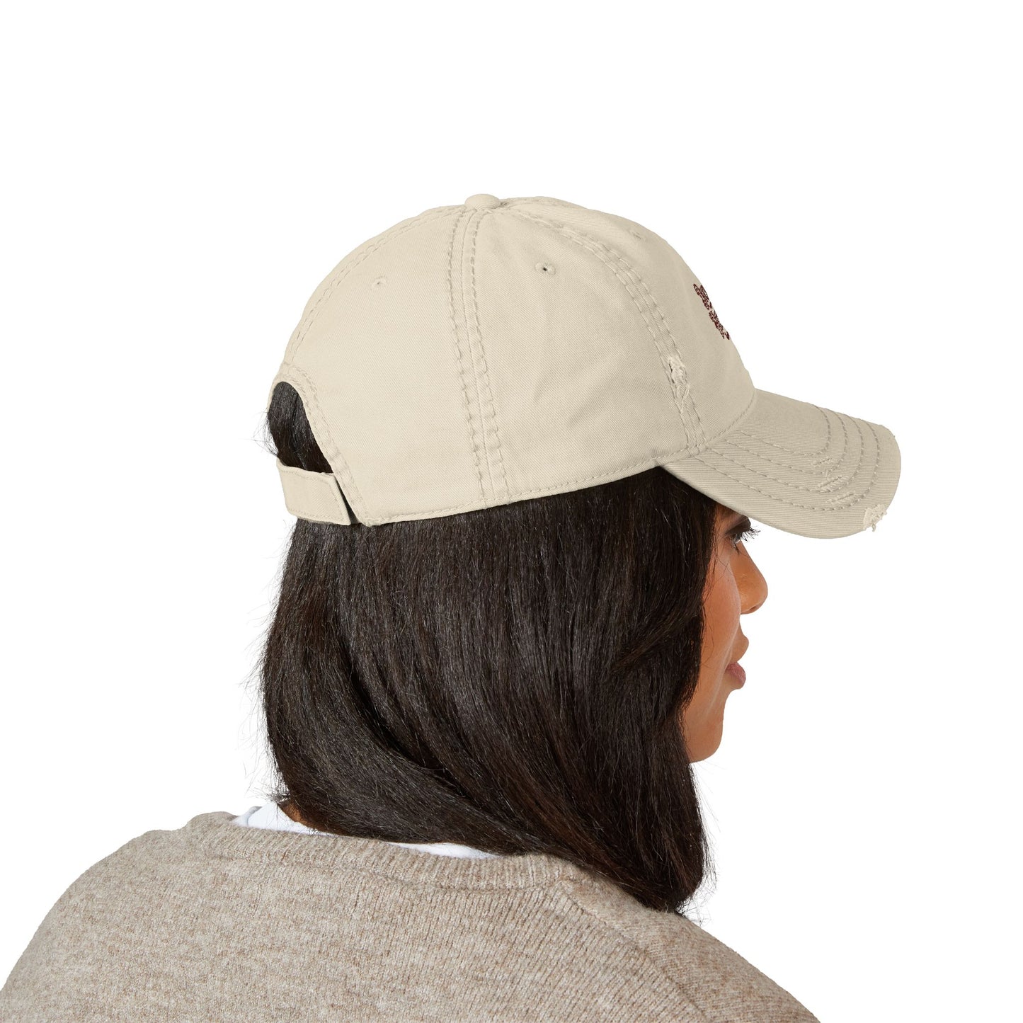 Distressed Vintage Logo Hat