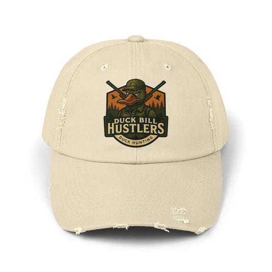 Duck Bill Hustlers Distressed Cap